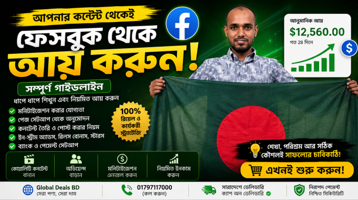 Facebook Monetization কীভাবে করবেন? সম্পূর্ণ গাইড ২০২৬